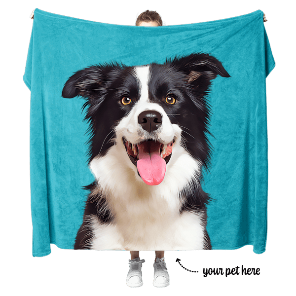 Custom made dog blankets hotsell